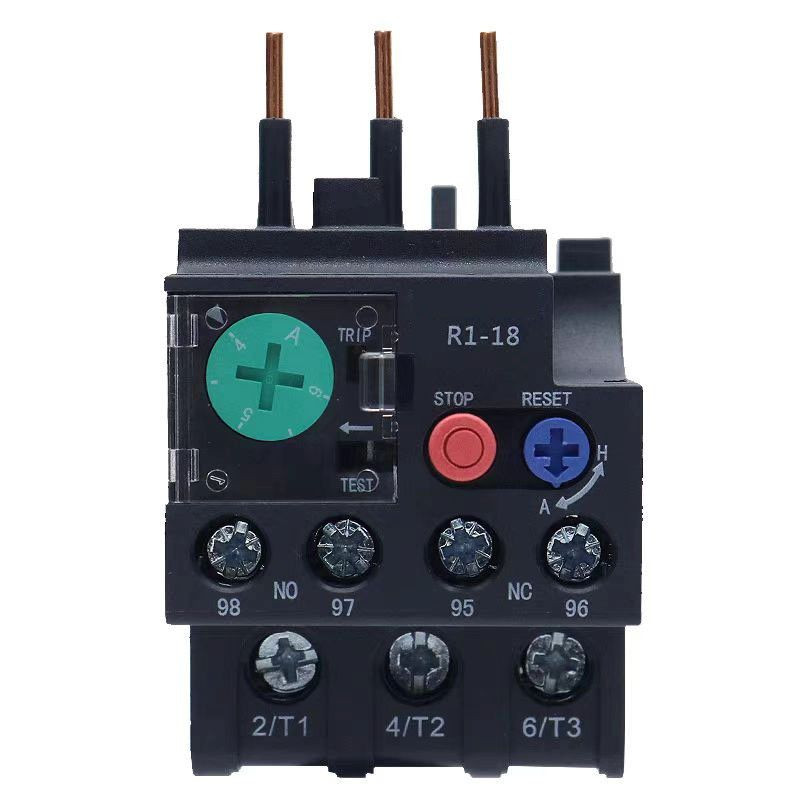 Reliable thermal overload relay for motor protection